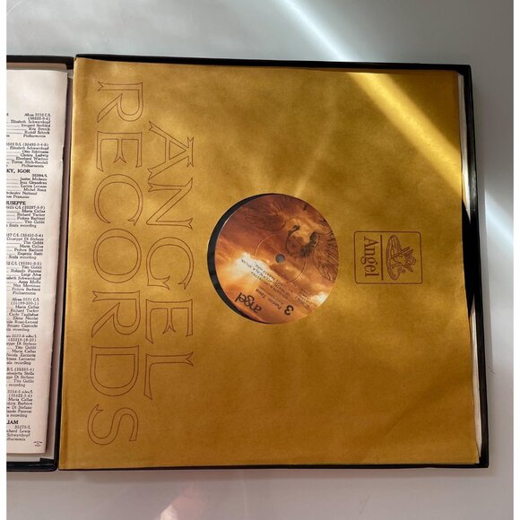 Vintage 1953 Maria Callas TOSCA Vinyl 2 LP Box Set - Picture 8 of 9